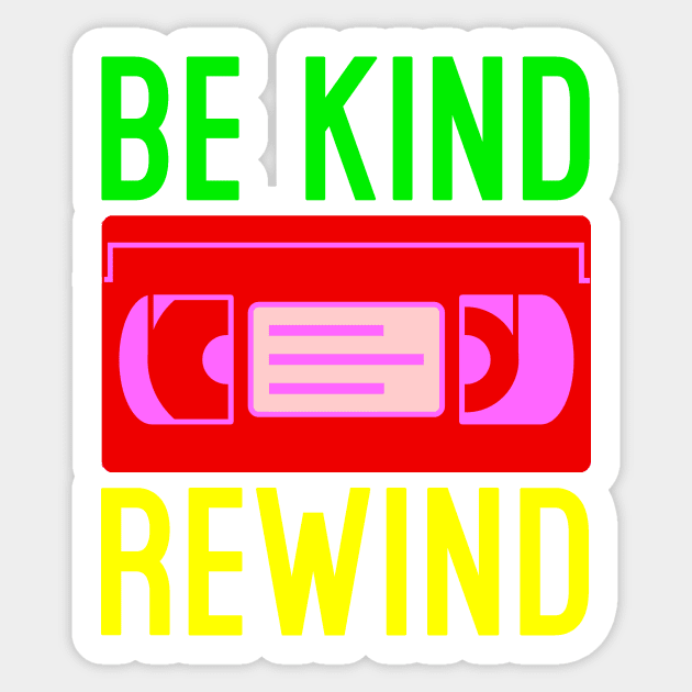 Rewind Sticker by Vandalay Industries